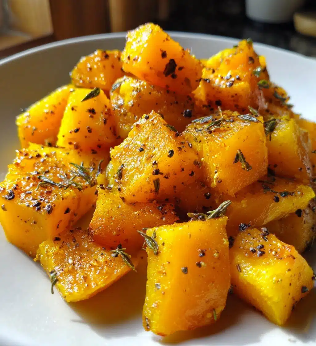 air fryer butternut squash - detail 1