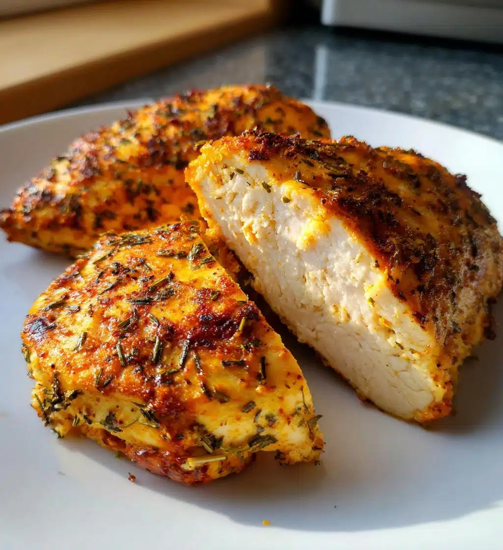 air fryer chicken breast juicy perfection recipe - detail 1