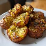 air fryer smashed potatoes