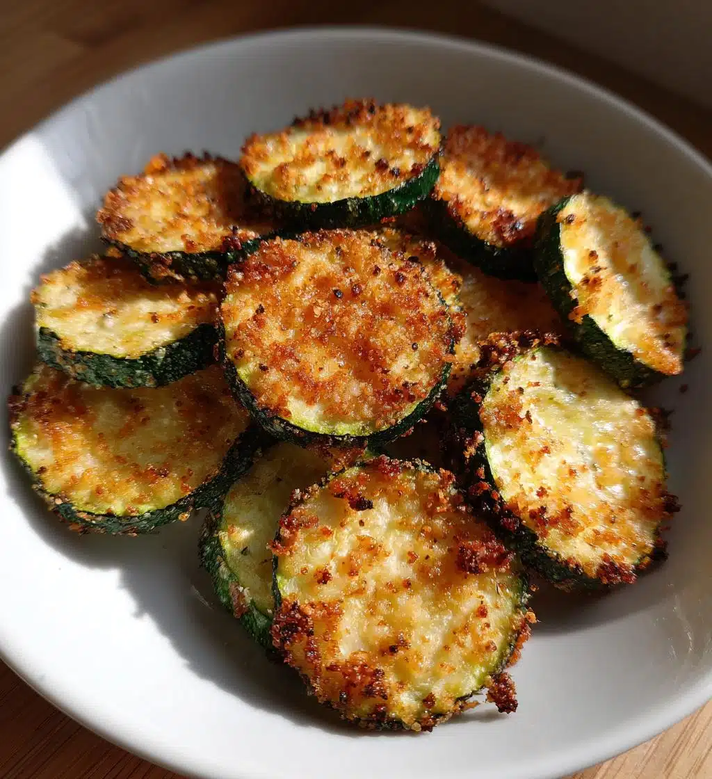 air fryer zucchini chips