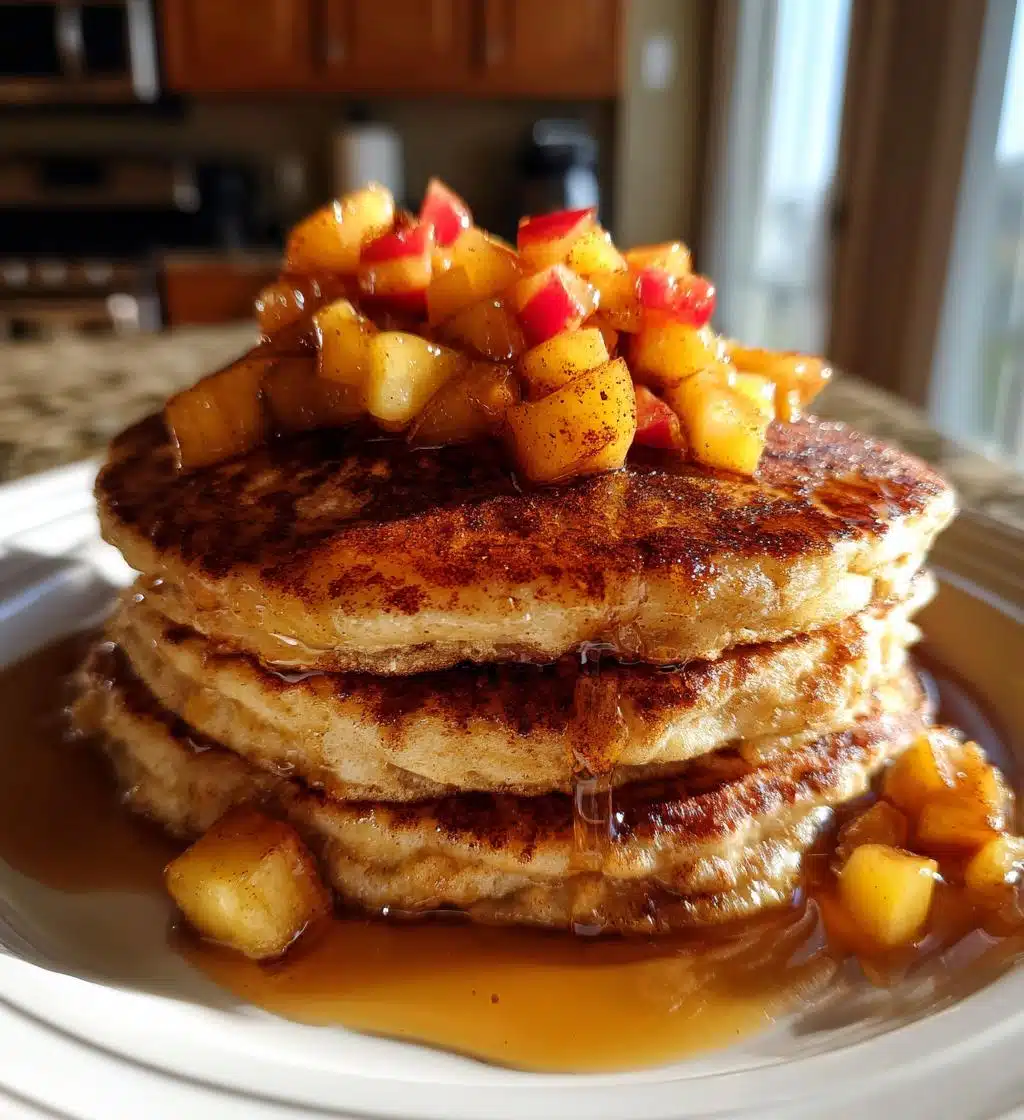 apple cinnamon pancakes