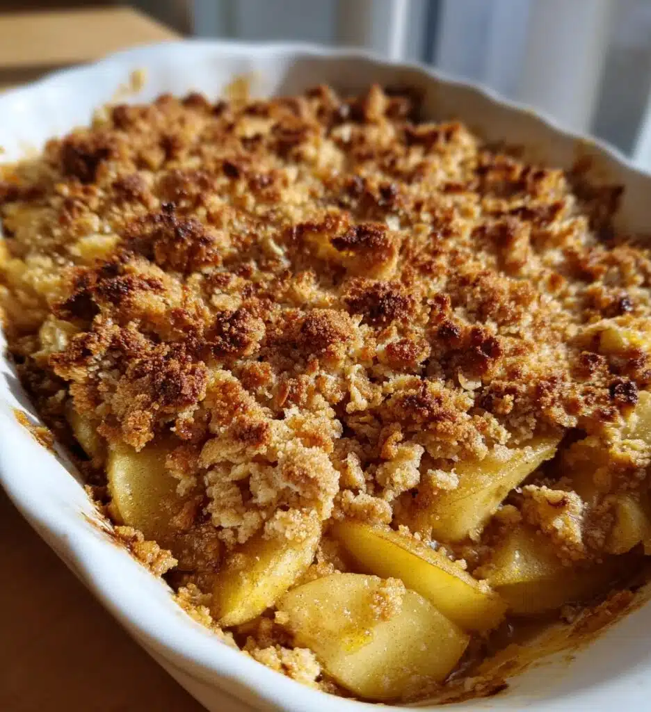 apple crisp without oats vegan