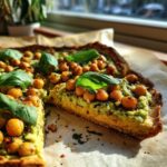 avocado chickpea pizza vegan gluten free