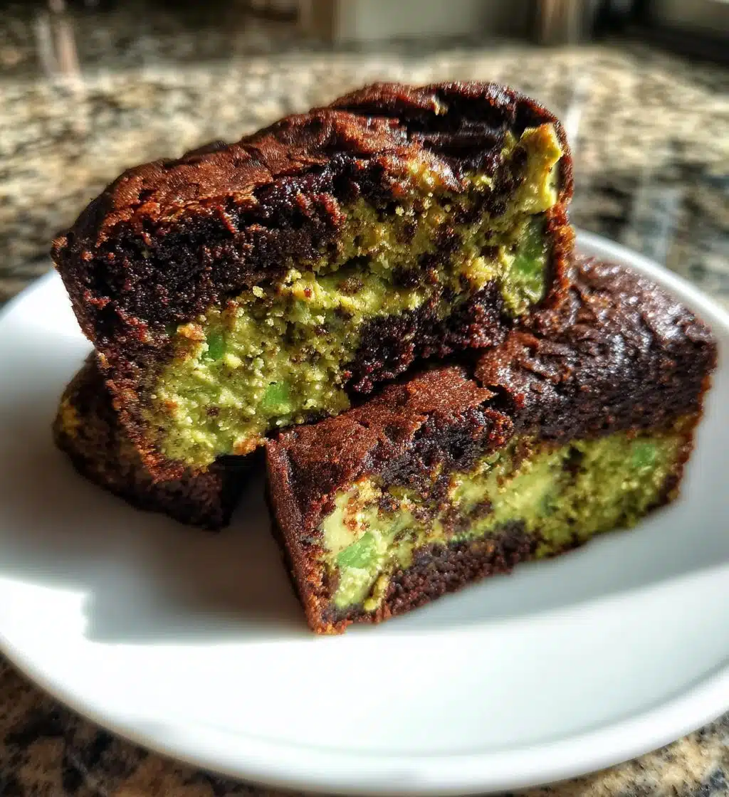 avocado chocolate cake - detail 1