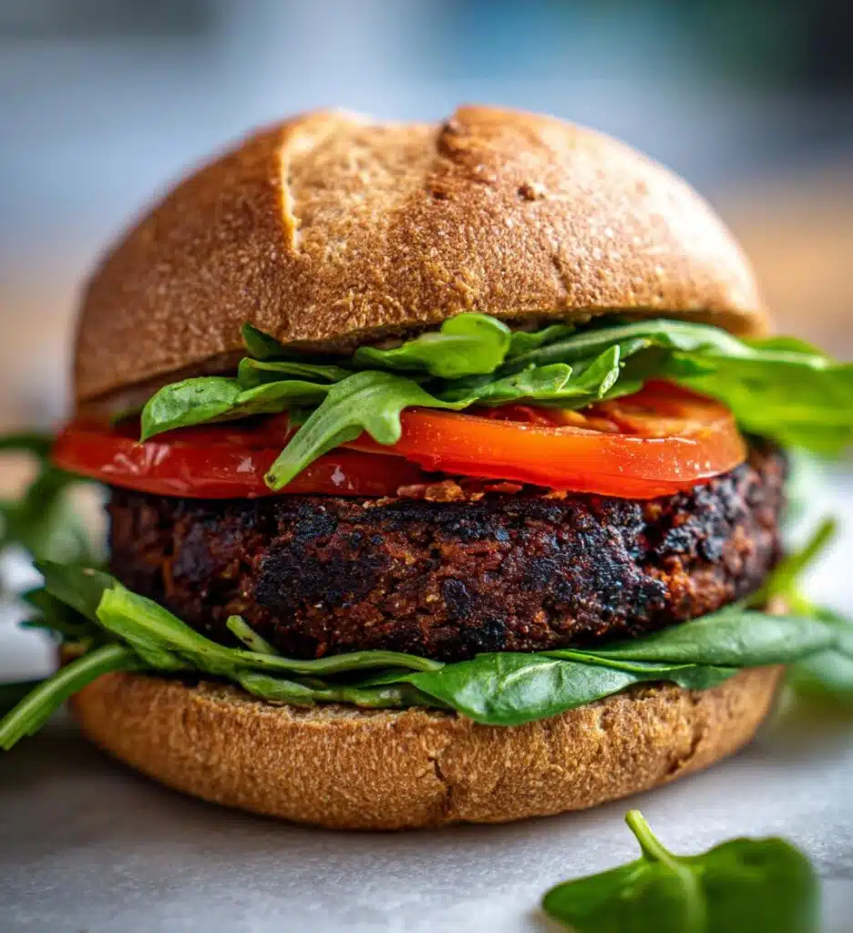 awesome vegan burger