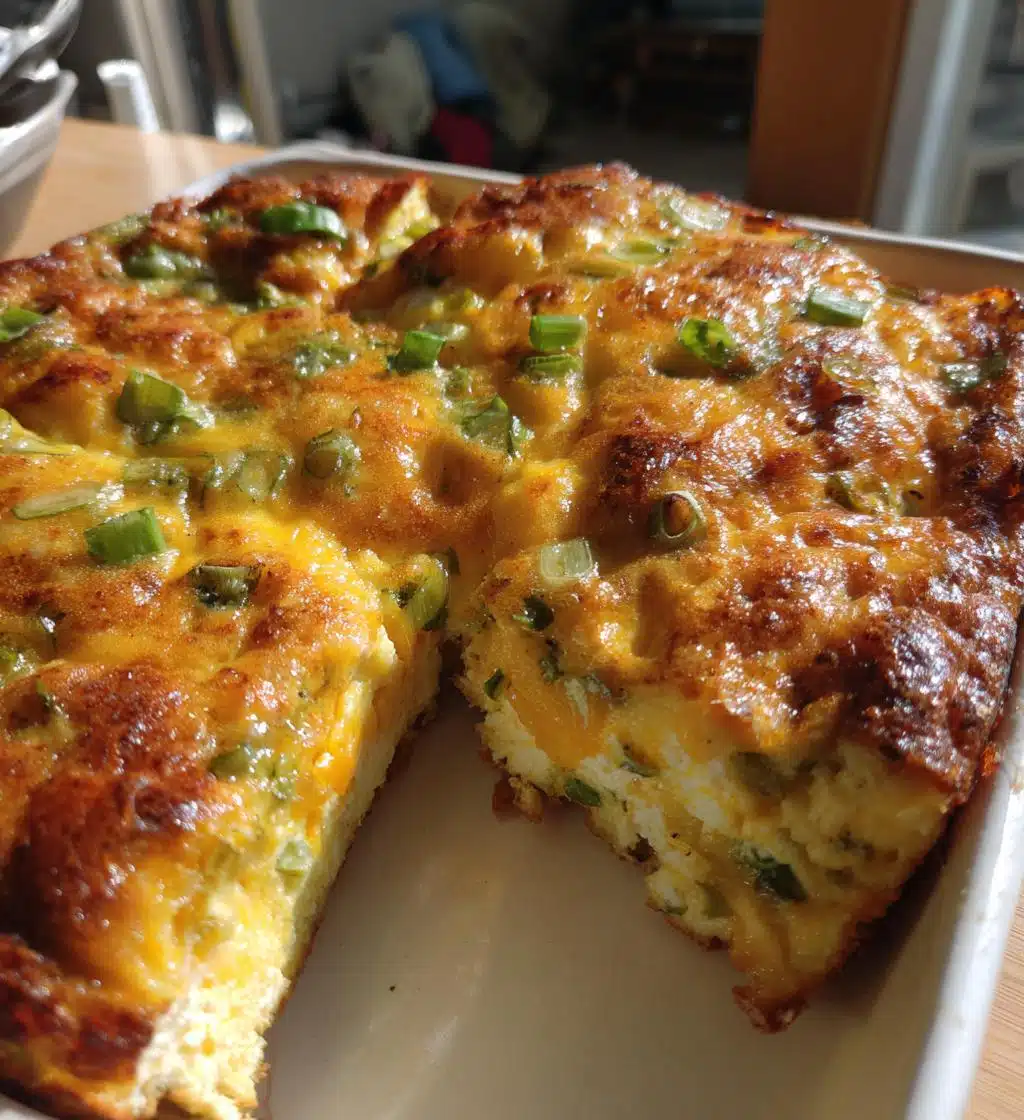 baked cottage cheese eggs recipe