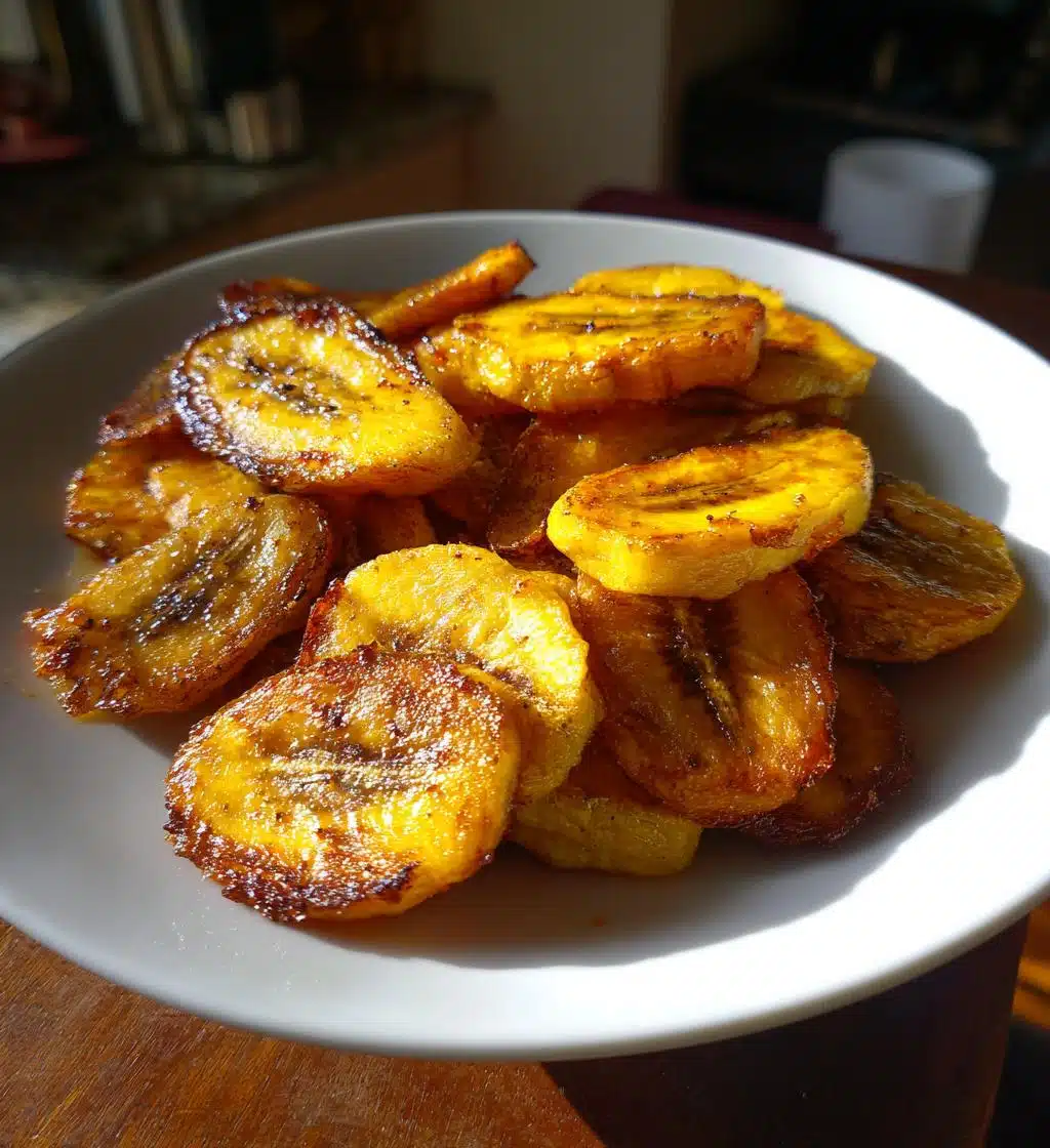 baked plantains - detail 1