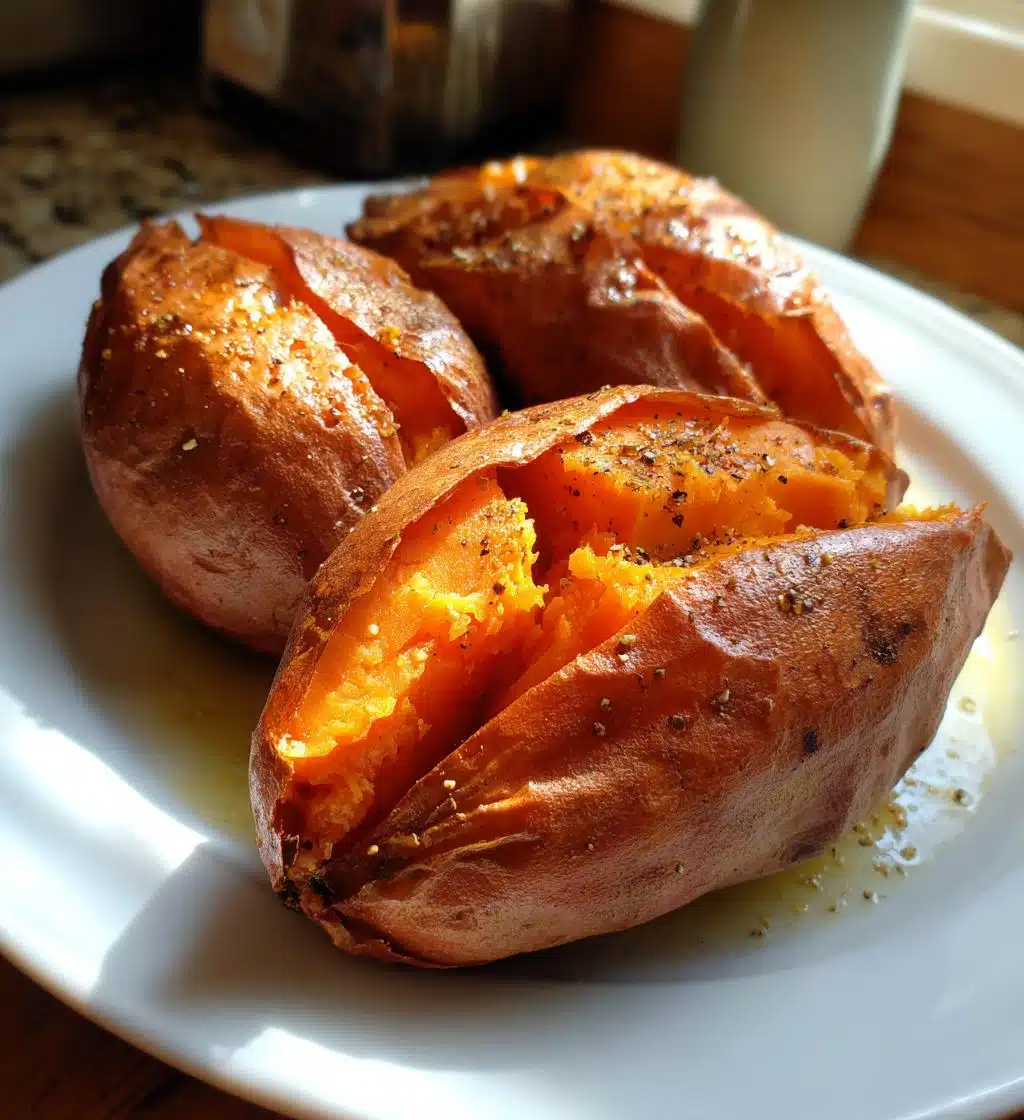 baked sweet potatoes