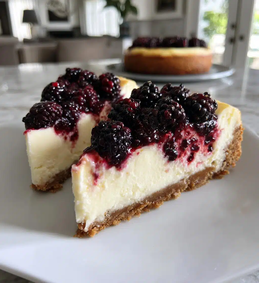 blackberry cheesecake savory recipe - detail 1