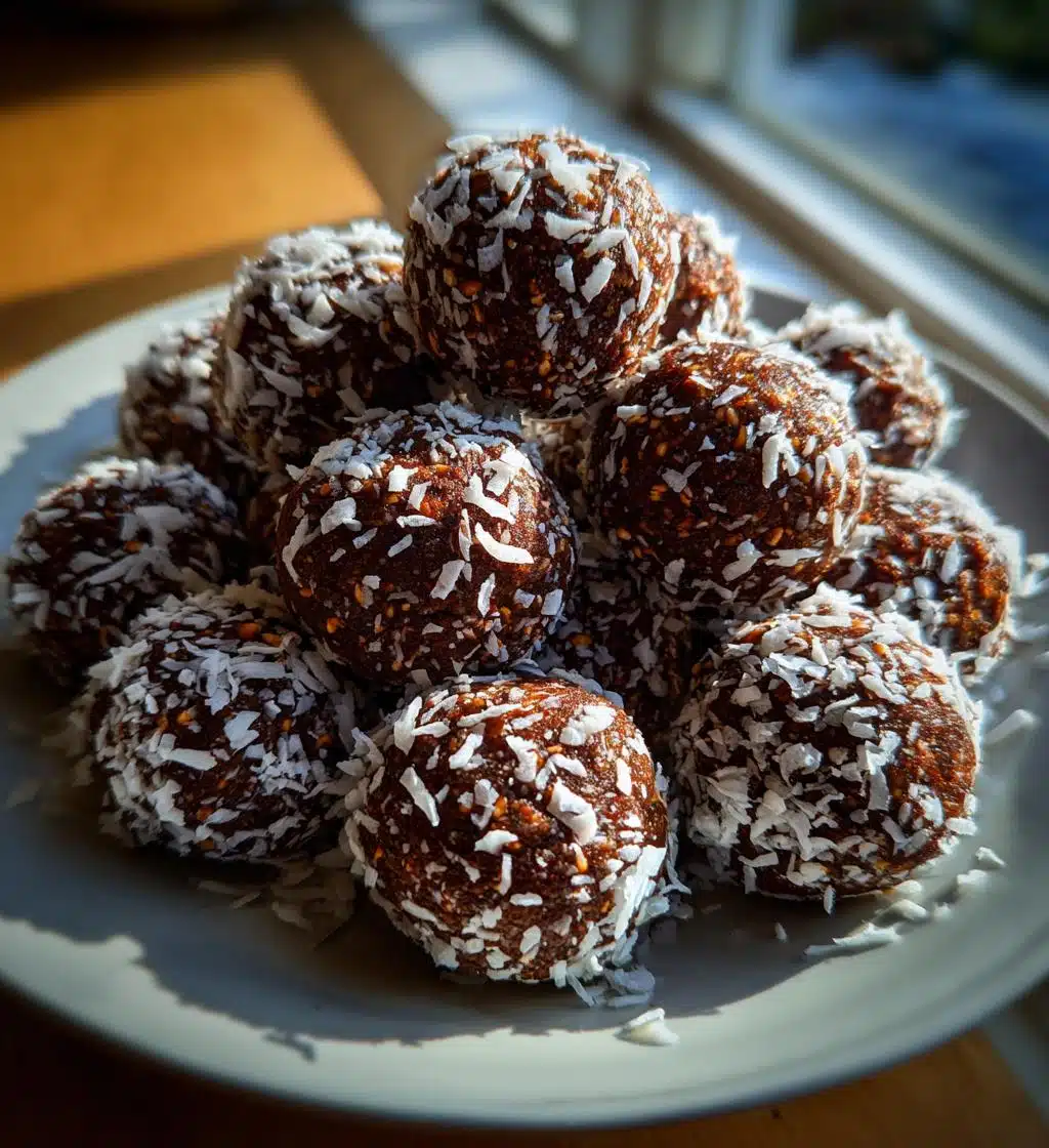 bliss balls recipe vegan gluten free - detail 1