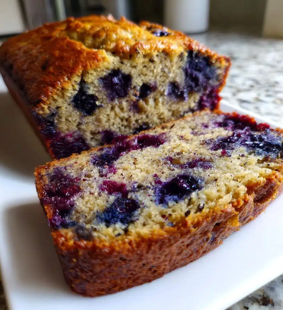 blueberry banana bread vegan gluten free