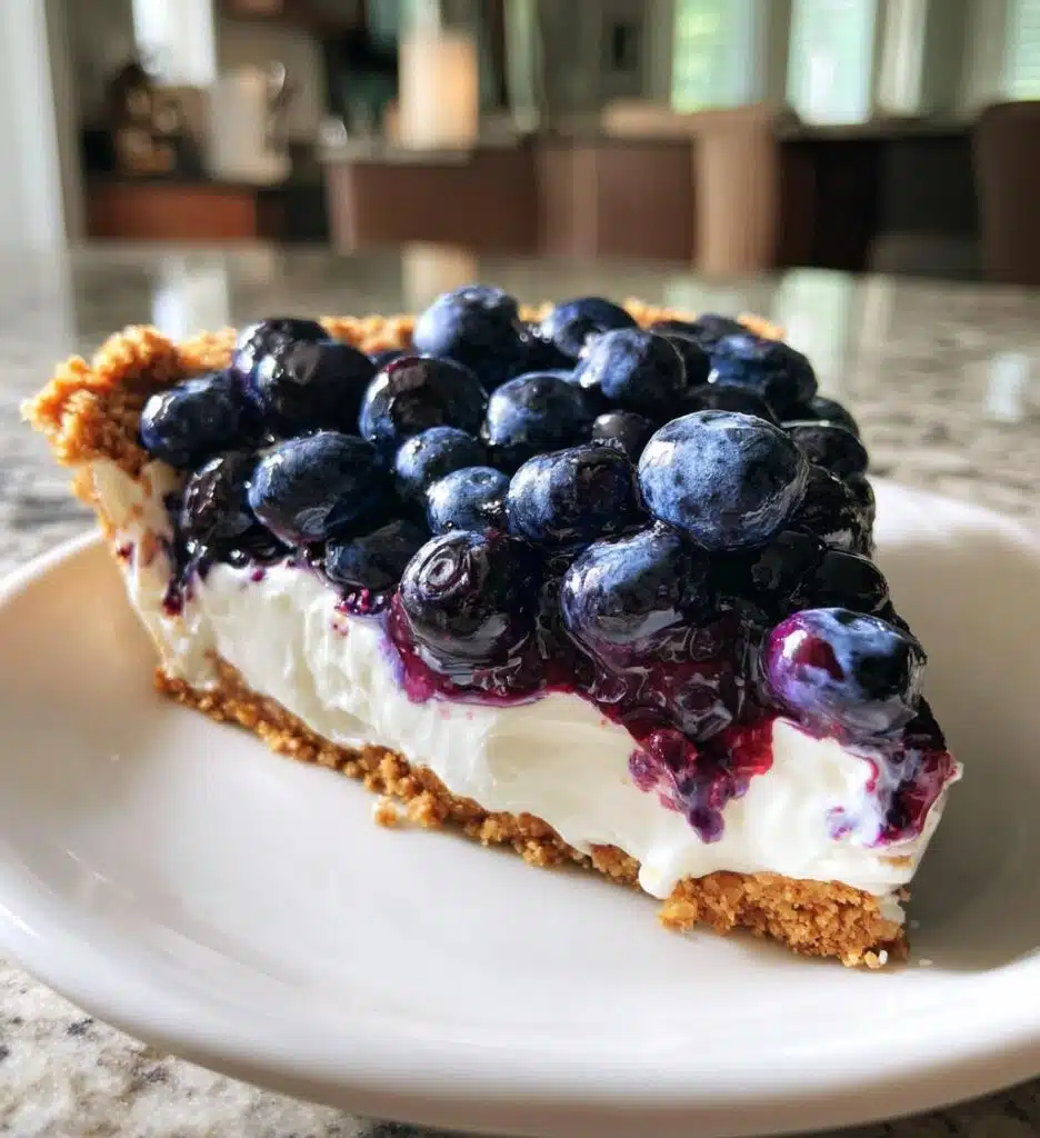 blueberry cream pie vegan gluten free