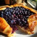 blueberry galette