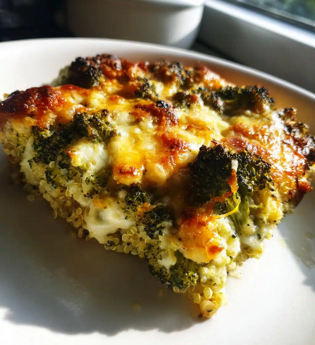 broccoli quinoa casserole recipe - detail 1