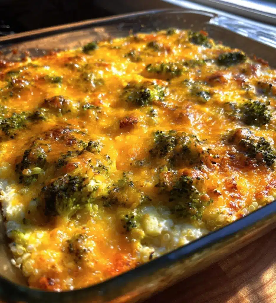 broccoli quinoa casserole recipe
