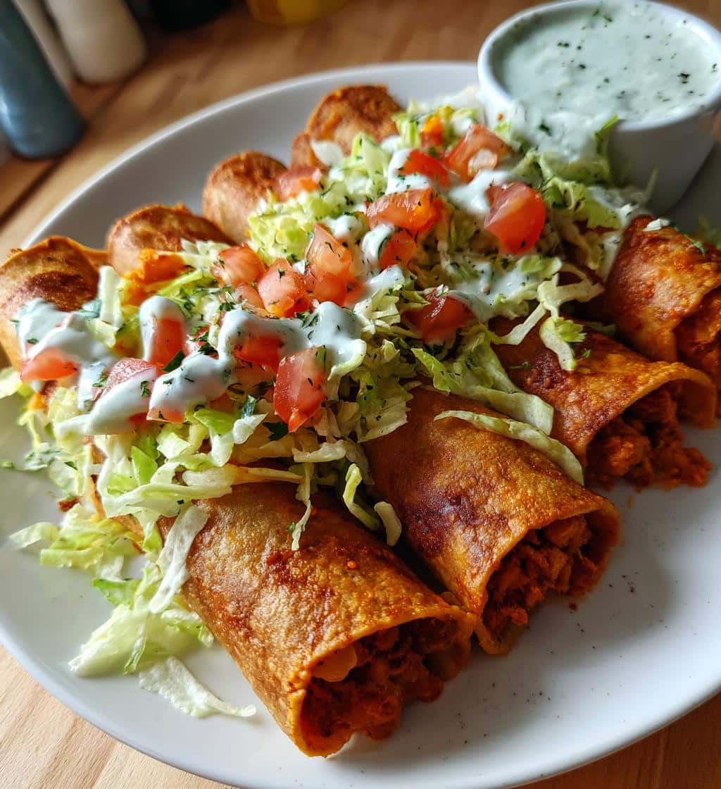 buffalo chickpea taquitos - detail 1