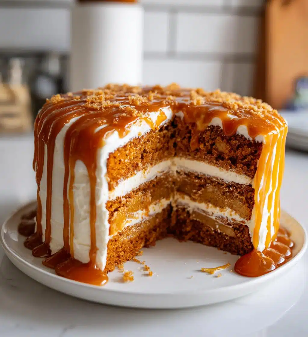caramel apple spice cake recipe