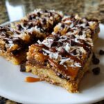 caramel coconut bars recipe