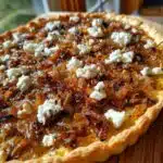 caramelized onion tart