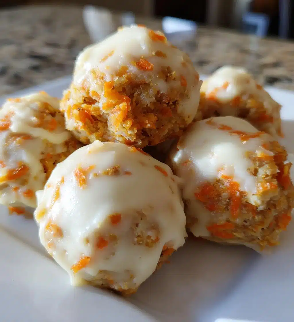 carrot cake balls - detail 1