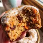 carrot cake donuts vegan gluten free