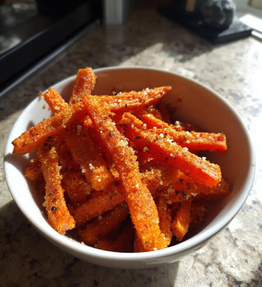 carrot fries - detail 1