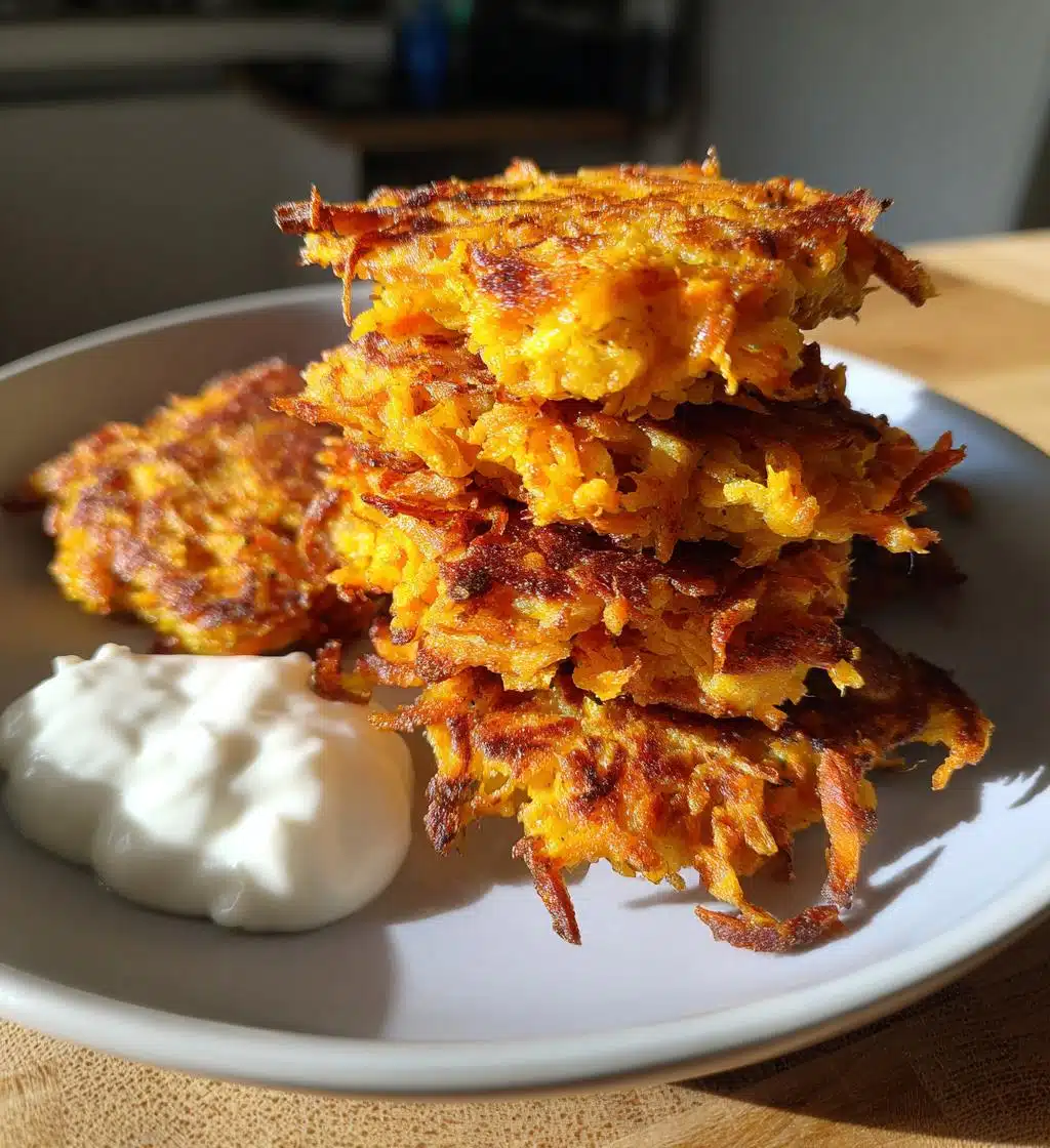 carrot fritters - detail 1