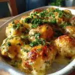 cheesy boiled baby potatoes