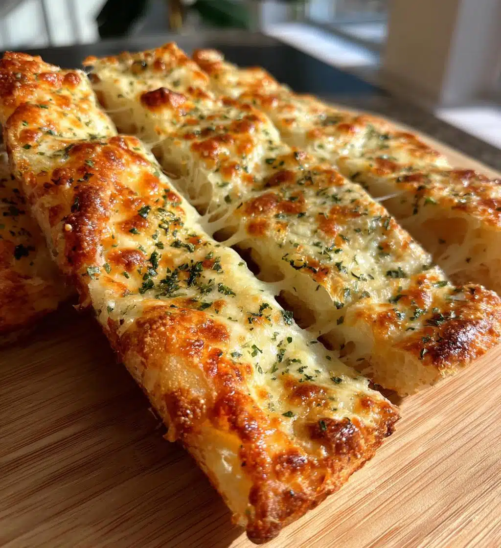 cheesy garlic breadsticks - detail 1