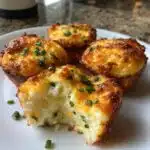 cheesy mashed potato puffs