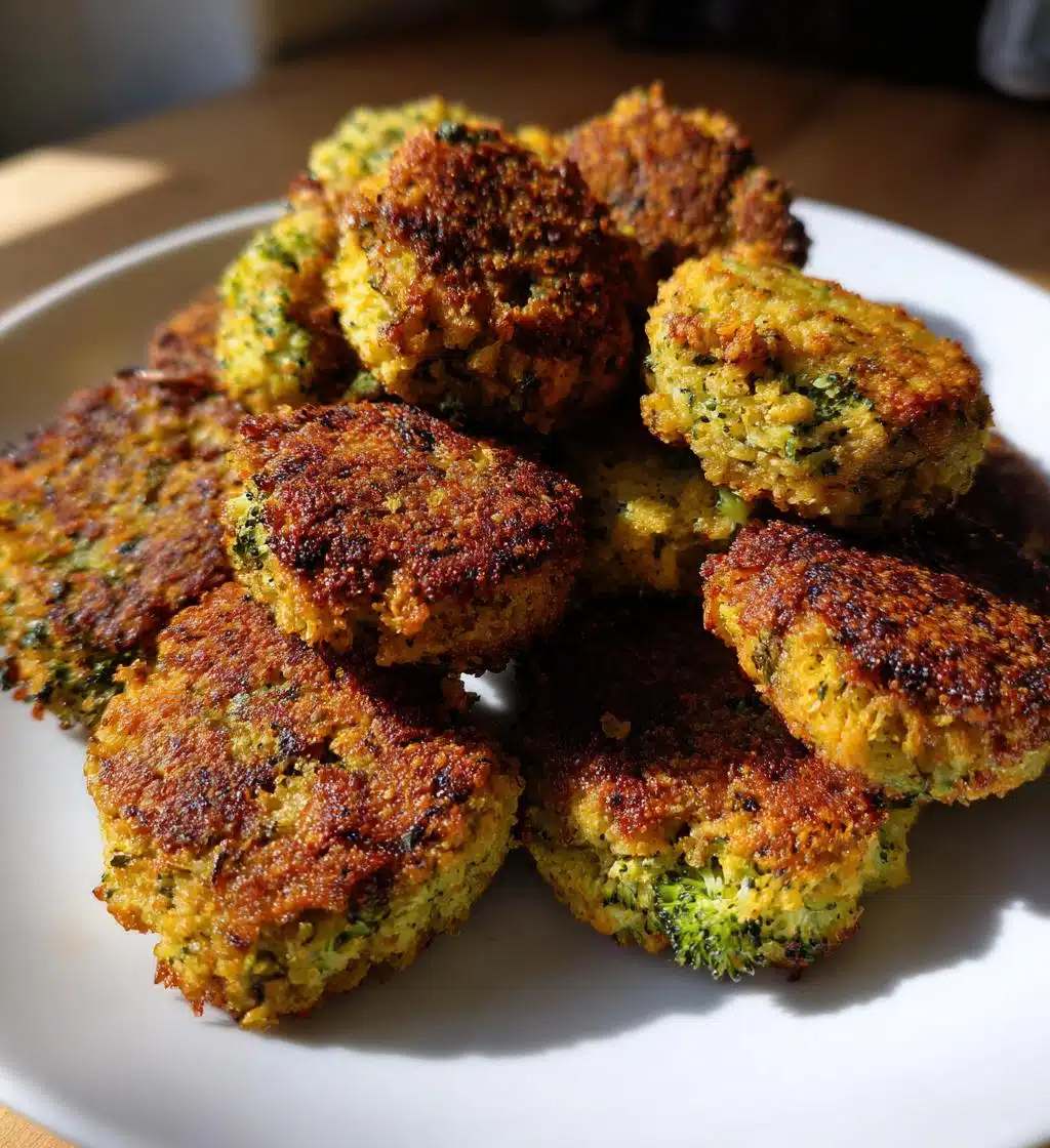 chickpea broccoli nuggets