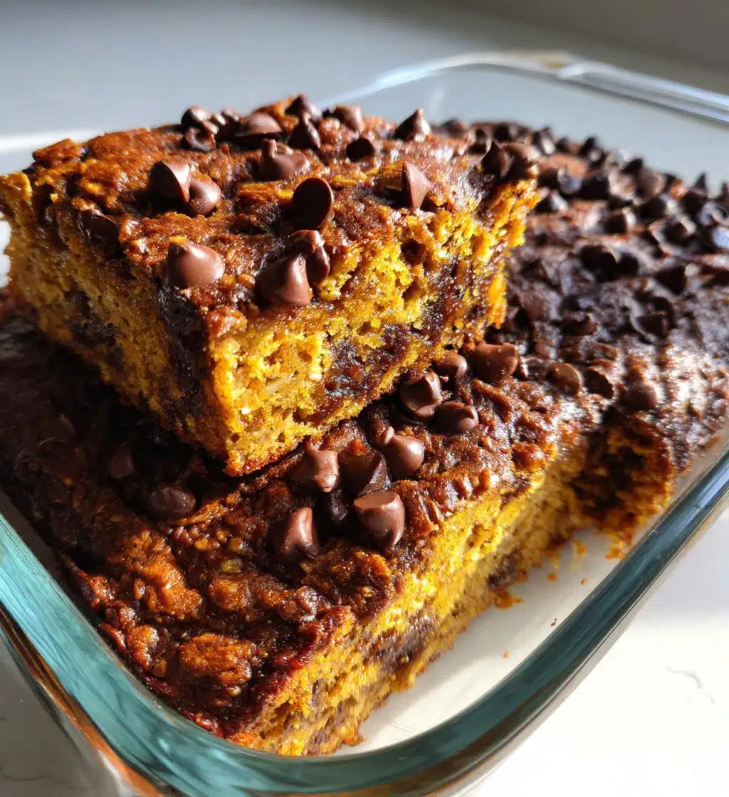 chocolate baked oats