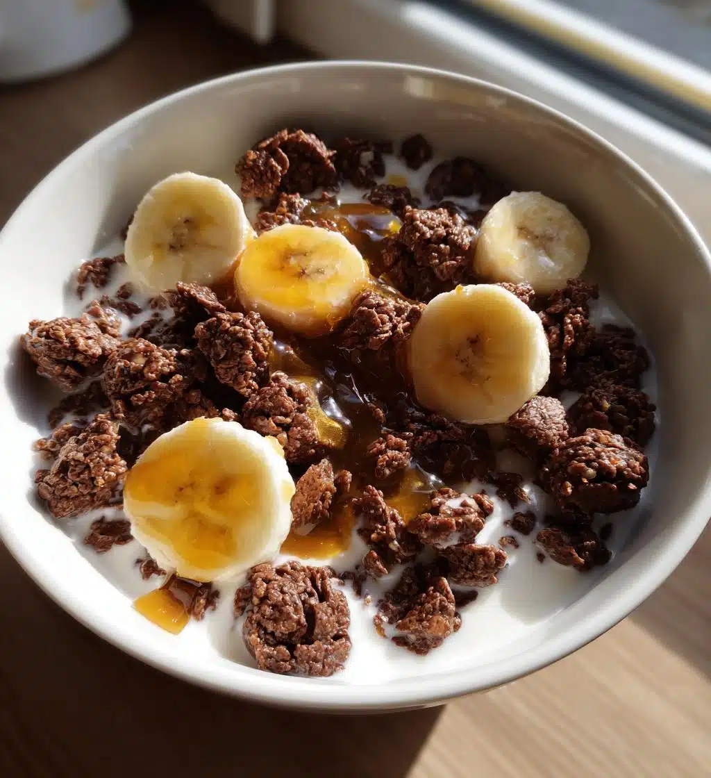 chocolate cereal - detail 1