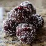 chocolate cherry coconut truffles recipe