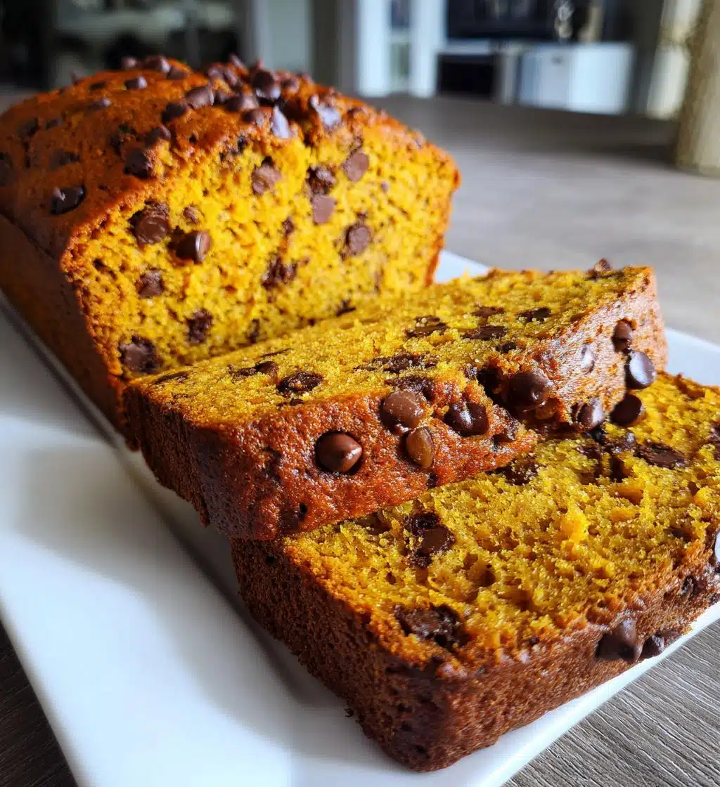 chocolate chip pumpkin bread