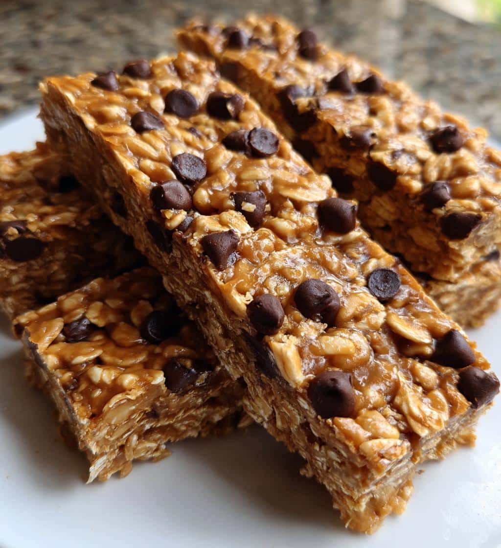chocolate protein bars - detail 1