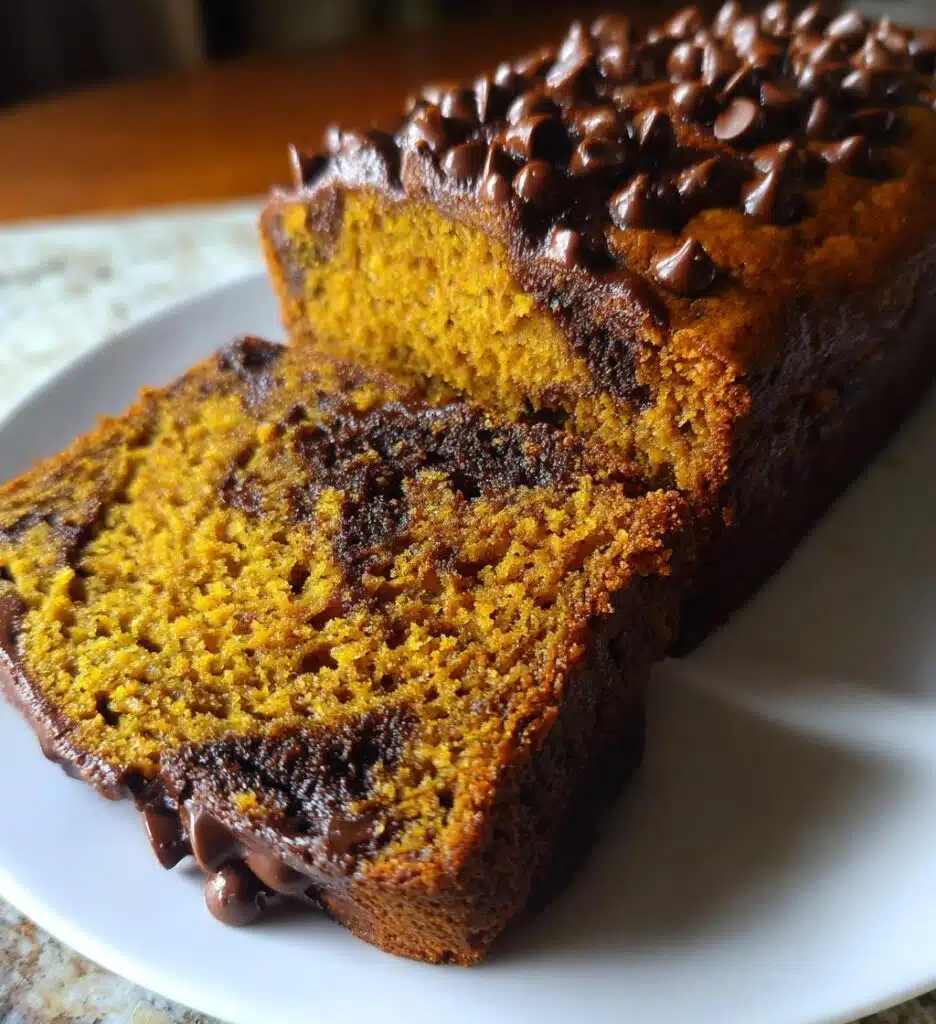chocolate pumpkin bread