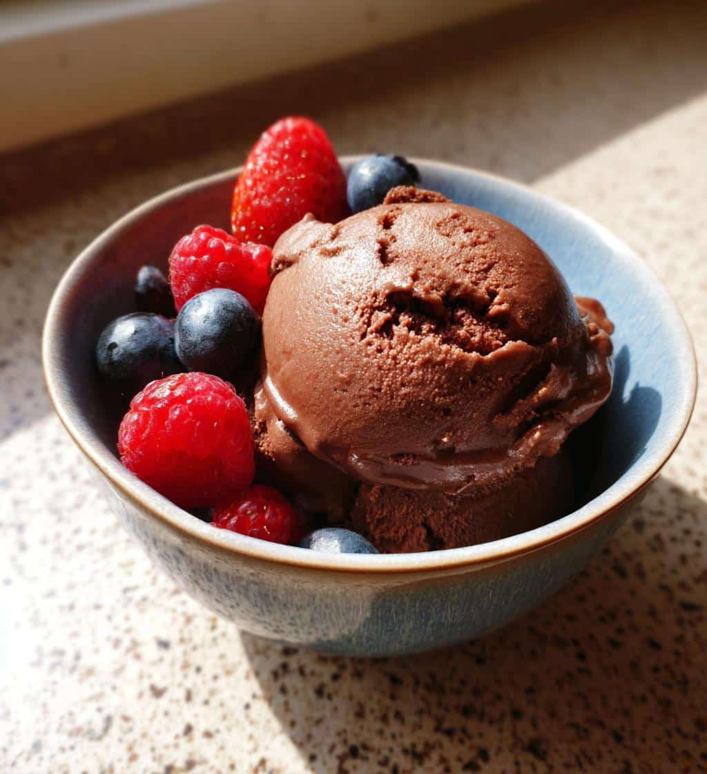 chocolate sorbet recipe - detail 1