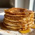 cinnamon roll protein crepes recipe