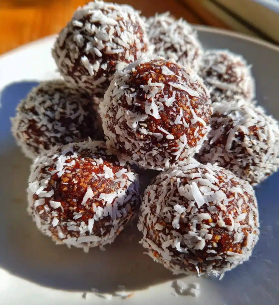 coconut bliss balls vegan gluten free