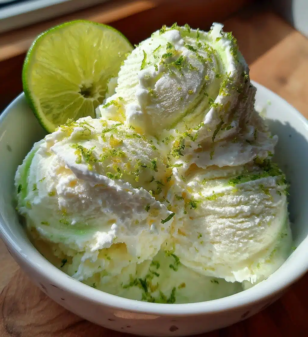 coconut lime ice cream recipe creamy bliss - detail 1