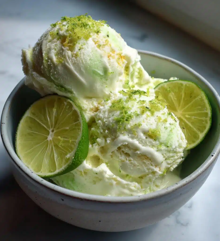 coconut lime ice cream recipe creamy bliss