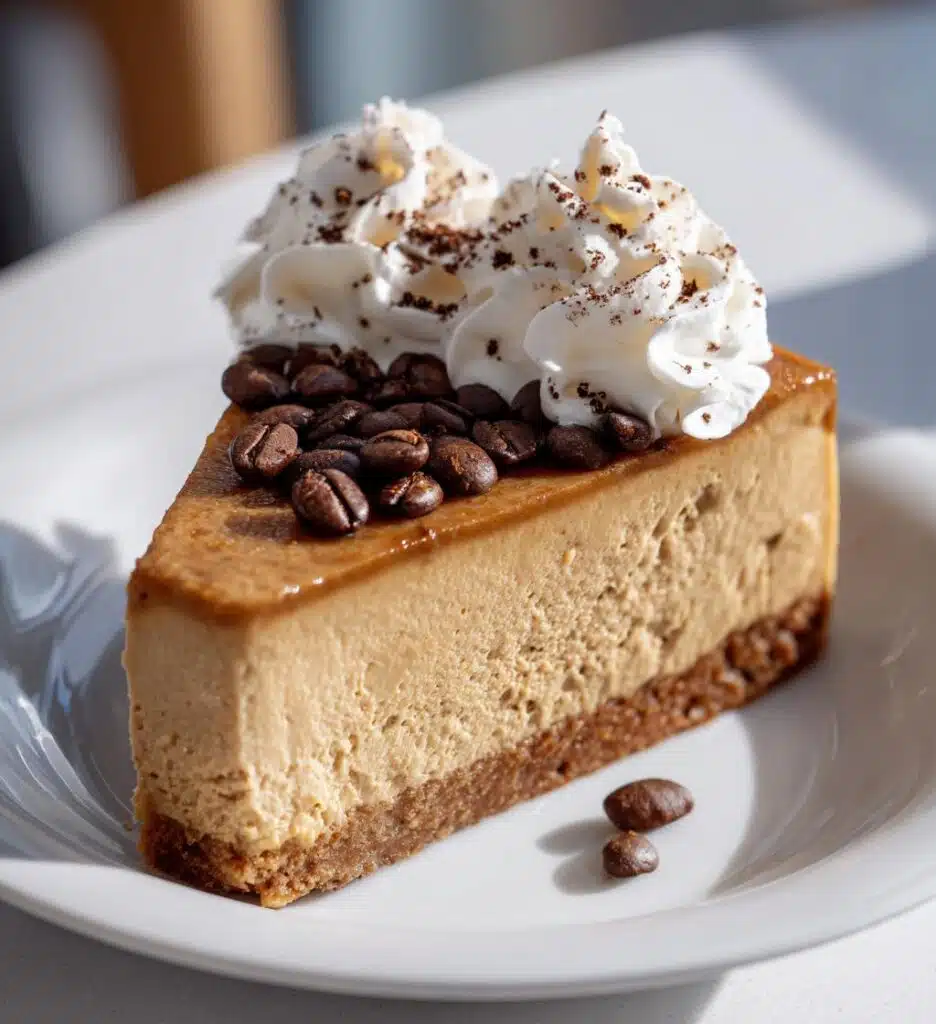 coffee cheesecake