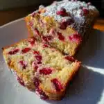 cranberry loaf cake vegan gluten free