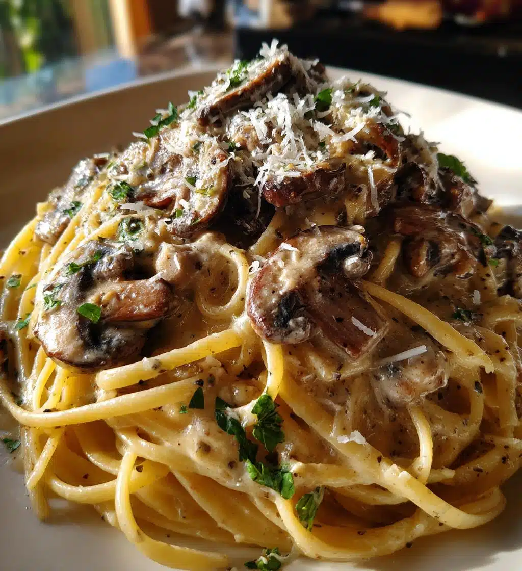 creamy mushroom sauce