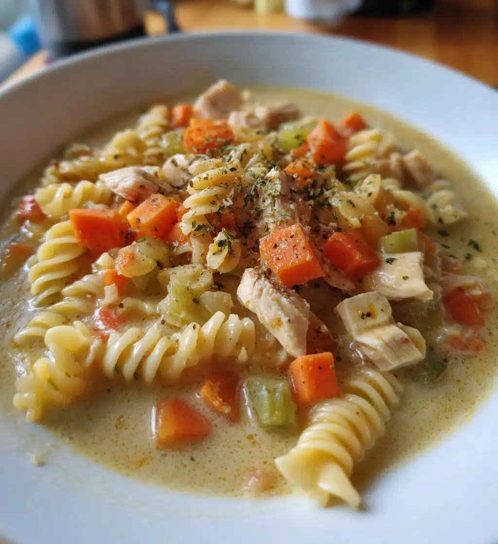 creamy pasta soup recipe - detail 1