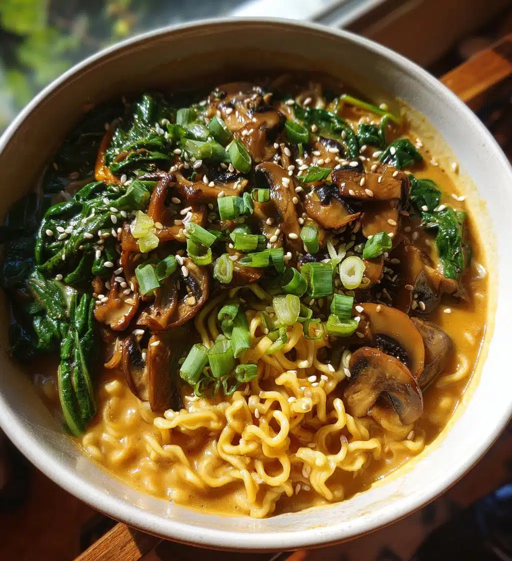 creamy vegan ramen
