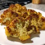 crispy baked cauliflower steaks recipe