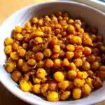 crispy roasted lentils