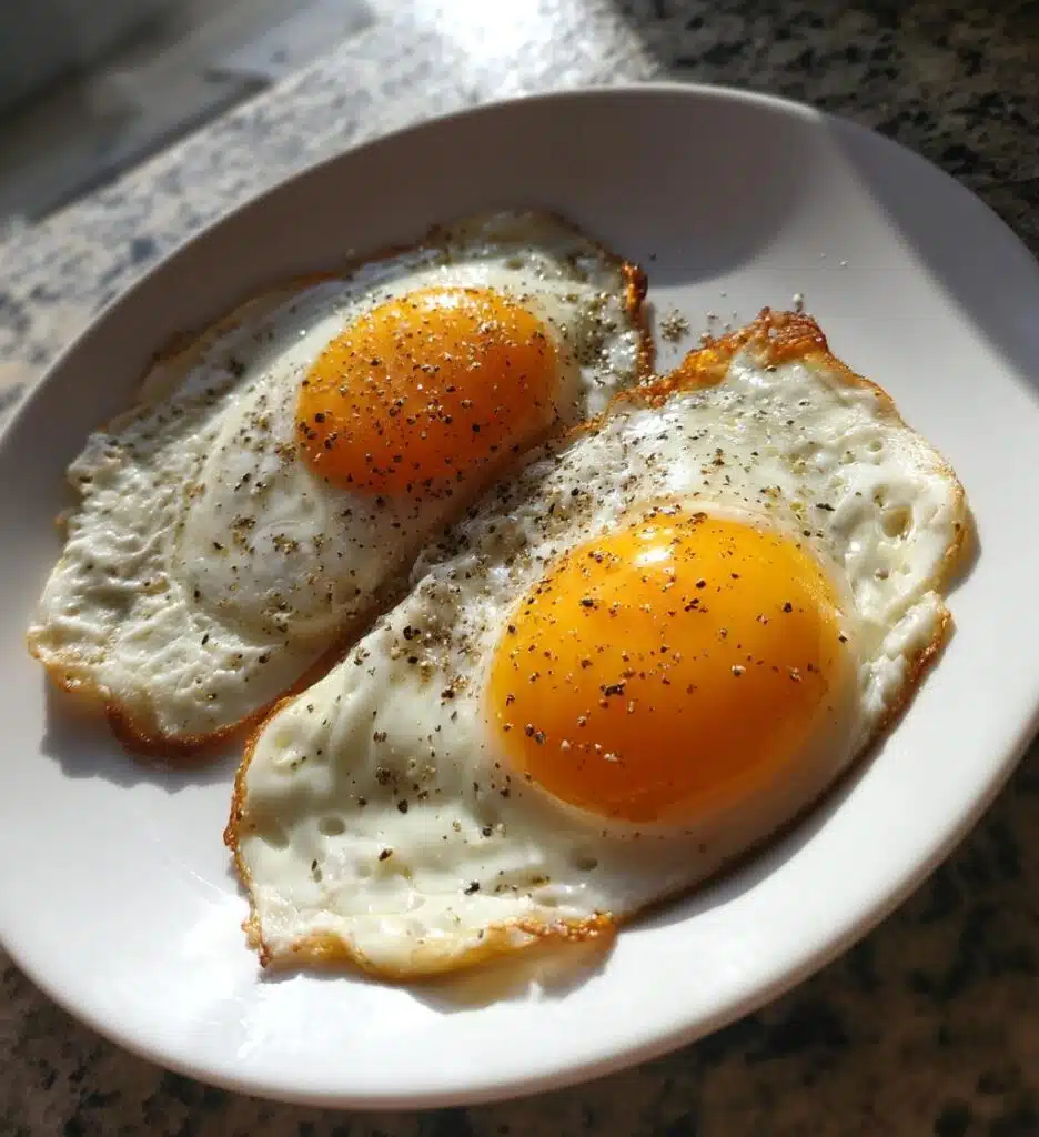 delicious sunny side up eggs recipe